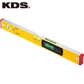 KDS(ムラテックKDS) デジタル水平器60IP マグネット付(2ヵ所) 長さ610×高さ60×厚さ30mm (1個) 品番：DL-60MIP