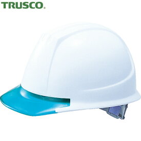 TRUSCO(トラスコ) ヘルメット バイザー透明グリーン ホワイト (1個) 品番：DPM-141JW/GN