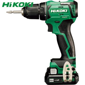 ハイコーキ HiKOKI 10.8Vコードレスドライバドリル 4.0Ah (1台) 品番:DS12DD-2LS