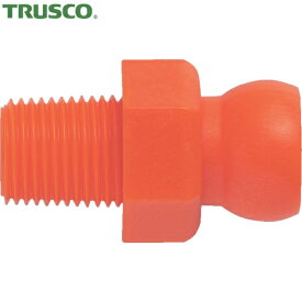TRUSCO(トラスコ) クーラントライナー コネクターサイズ1/2 オネジR1/2 10個 (1袋) 品番：CL-4C02