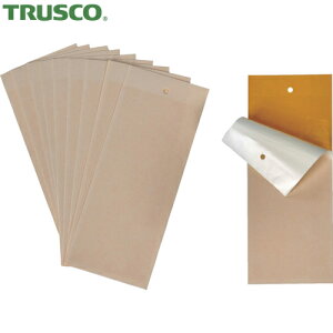 トラスコ TRUSCO 捕虫器 両面捕虫シート(イエロー)10枚入 W100×H250(mm) (1袋) 品番:DSCIS-10P