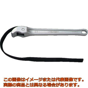 スーパー アルミ製ベルトレンチ(無傷型) くわえられる管外径:30〜320mm 本体全長:450mm