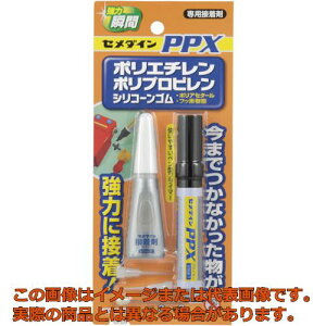 セメダイン PPXセット P6gセット(基材3g+ペン型プライマー3g)(一般用)(ポリオレフィン・難接着剤用瞬間接着剤) CA−522