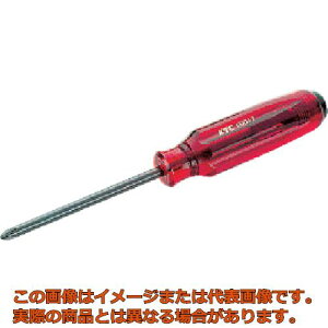 KTC 樹脂柄ドライバ クロス貫通タイプNo.1