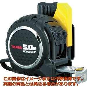 タジマ コンベックス セフG7ロックマグ爪25 5.0m 尺相当目盛付 黒/黒