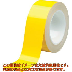 ミドリ安全　ベルデビバハードテープ　黄　50mmX20m