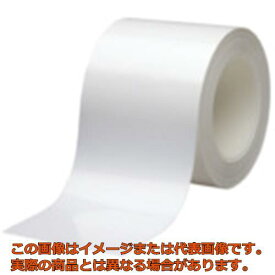 ミドリ安全　ベルデビバハードテープ　白　100mmX20m