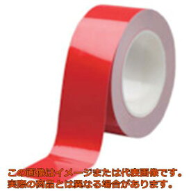 ミドリ安全　ベルデビバハードテープ　赤　50mmX20m