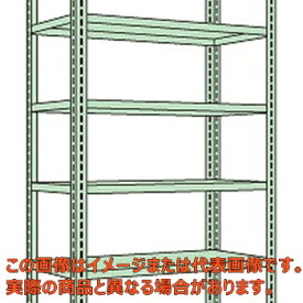 ボルトレスラック中軽量型（150kg／段・高さ2400mm・6段タイプ）　NB−8626W【配送日時指定不可・個人宅不可】