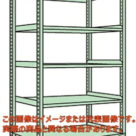 ラークラック（150kg／段・単体・高さ2100mm・5段タイプ）　RL−2745【配送日時指定不可・個人宅不可】