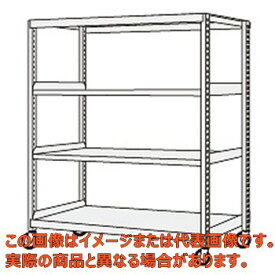 【代引不可・配送日時指定不可・個人宅不可】中軽量キャスターラックGSR型（ウレタン車・4輪自在）　GSR−9124WUJ