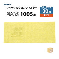 興研 マイティミクロンフィルター 1005用-02 30枚 取替え式防じんマスク 1005R-08型/1005RR-05型/1005R-A…