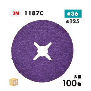 3M ( X[G ) L[rg3 t@Co[fBXN 1187C 125mm #36  100/唠 XeXEA~p (  ) 1187C 36 125X22 ( s )