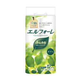 エリエール エルフォーレトイレットティシュー12R ダブル 21001826