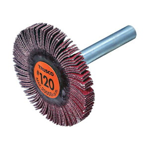 TRUSCO(�g���X�R) �Z���~�b�N�t���b�v�z�C�[�� ���a6mm #120 �O�a40×��5×����40 (5��) TCF4005-CE-120