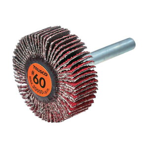 TRUSCO(�g���X�R) �Z���~�b�N�t���b�v�z�C�[�� ���a6mm #60 �O�a40×��15×����40 (5��) TCF4015-CE-60
