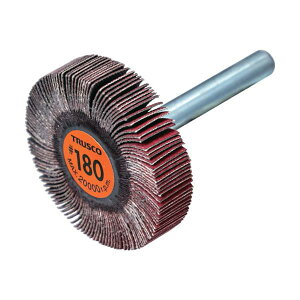 TRUSCO(�g���X�R) �Z���~�b�N�t���b�v�z�C�[�� ���a6mm #180 �O�a40×��10×����40 (5��) TCF4010-CE-180