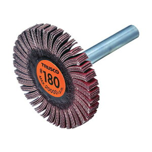 TRUSCO(�g���X�R) �Z���~�b�N�t���b�v�z�C�[�� ���a6mm #180 �O�a40×��5×����40 (5��) TCF4005-CE-180