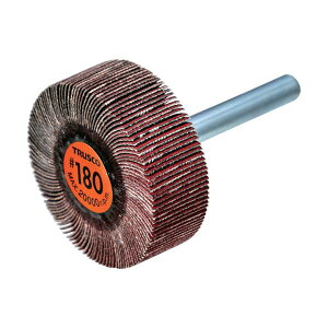 TRUSCO(�g���X�R) �Z���~�b�N�t���b�v�z�C�[�� ���a6mm #180 �O�a40×��15×����40 (5��) TCF4015-CE-180