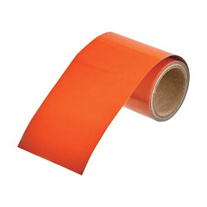 TRUSCO(�g���X�R) �z�ǎ��ʃe�[�v ����(�I�����W)(2.5YR6/14)25MM��X1M RAH-504SS