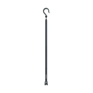 NICHIDO ���\�t�b�J�[ 500mm �ۃt�b�N�t �y�O���[�z BH-500SH-GY