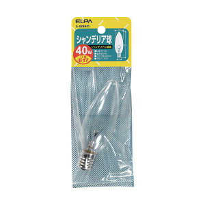 ELPA �V�����f���A E17 40W G-66NH(C)