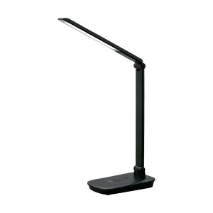 IRIS 537197 LED�f�X�N���C�g Qi�[�d�V���[�Y ���u���^�C�v ���� �u���b�N LDL-QFD-B