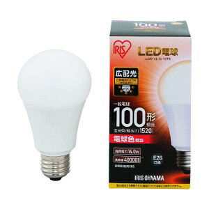 IRIS 567950 LED�d�� E26�L�z���^�C�v 100�`���� �d���F 1520lm LDA14L-G-10T5