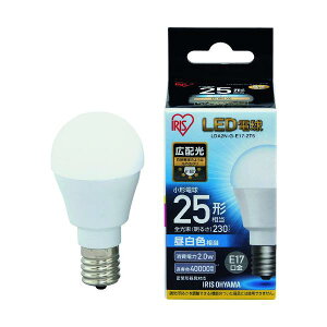 IRIS 567969 LED�d�� E17�L�z���^�C�v 25�`���� �����F 230lm LDA2N-G-E17-2T5