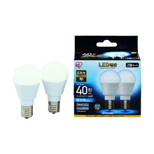 IRIS 567977 LED�d��2�Z�b�g E17�L�z���^�C�v 40�`���� �����F LDA4N-G-E17-4T52P