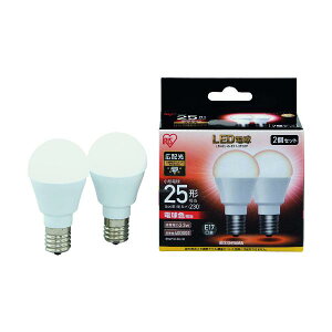 IRIS 567976 LED�d��2�Z�b�g E17�L�z���^�C�v 25�`���� �d���F LDA2L-G-E17-2T52P