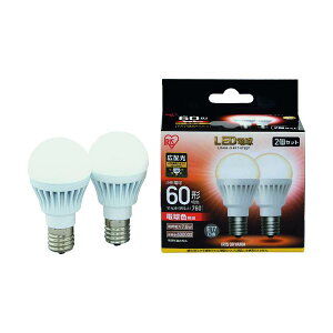 IRIS 567980 LED�d��2�Z�b�g E17�L�z���^�C�v 60�`���� �d���F LDA8L-G-E17-6T52P