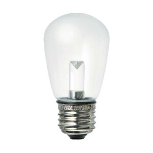 ELPA �d��(LED) LED�d���T�C���`�h��E26 ���邳60lm �N���A�����F���� LDS1CN-G-GWP905