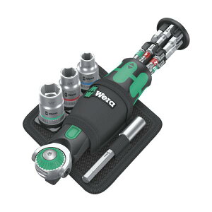 Wera 8009 �T�C�N���b�v�|�P�b�g�Z�b�g2 �C���`�T���Y 004283
