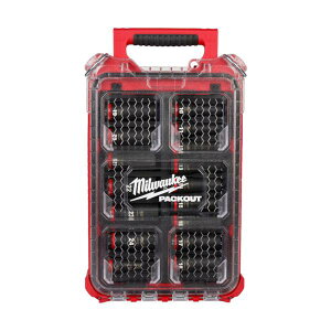 milwaukee SHOCKWAVE IMPACT DUTY �f�B�[�v�C���p�N�g�\�P�b�g 1/2�C���`(12.7mm)�p 16PCS PACKOUT�Z�b�g 49-66-6803