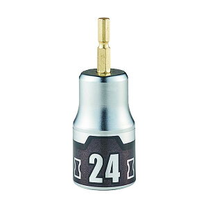 KTC �C���p�N�g�h���C�o�p�V���[�g�\�P�b�g�r�b�g ��U�s�� 24mm BZP63S-24