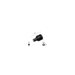 �i�b�N �w�L�T�S�������`�\�P�b�g �����p25.4x�Ε�19mm 819C