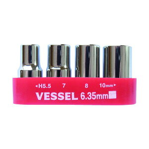 VESSEL �����p�r�b�g�Z�b�g No.TD-BS4(�\�P�b�g4�{�g) TD-BS4