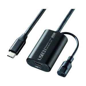 SANWA 5m����USB3.1 Type C-Type C�A�N�e�B�u���s�[�^�[�P�[�u�� KB-USB-RCC305