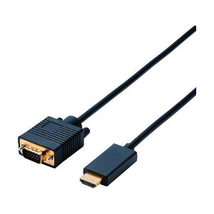 ELECOM HDMI�pVGA�ϊ��P�[�u�� CAC-HDMIVGA20BK