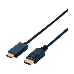 ELECOM DisplayPort�pHDMI�ϊ��P�[�u�� CAC-DPHDMI10BK