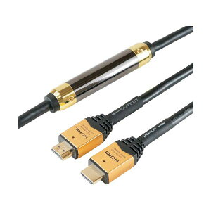 HORIC �C�R���C�U�[�t�� HDMI�P�[�u�� 20m �S�[���h HDM200-593GD HDM200-593GD