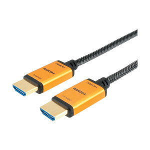 HORIC ���t�@�C�o�[ HDMI�P�[�u�� 15m ���b�V���P�[�u�� �S�[���h HH150-536GM HH150-536GM
