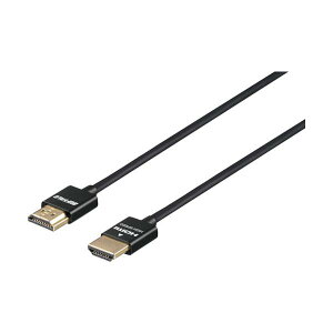 BUFFALO �C�[�T�l�b�g�Ή� HIGH SPEED HDMI�P�[�u�� �X�����^�C�v 1.5m �u���b�N BSHD3S15BK