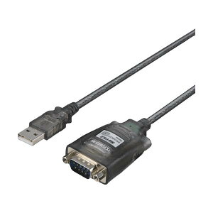 BUFFALO USB�V���A���ϊ��P�[�u�� �u���b�N�X�P���g�� 0.5m BSUSRC0705BS