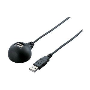 BUFFALO USB�����P�[�u�� 2.0�Ή� �X�^���h�t 0.5m �u���b�N BSUC05EDBK