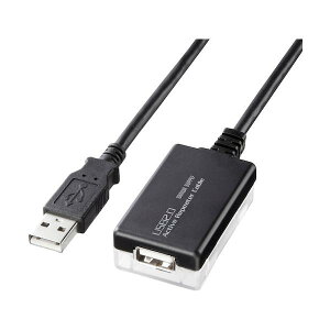 SANWA 12m����USB2.0�A�N�e�B�u���s�[�^�[�P�[�u�� KB-USB-R212N