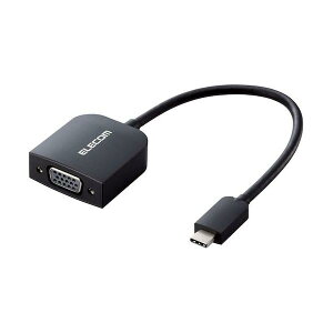 ELECOM Type-C�f���ϊ��A�_�v�^ TypeC-VGA �u���b�N AD-CVGABK3