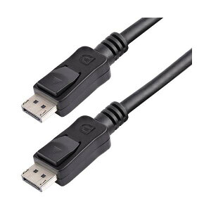 StarTech DisplayPort 1.2 �P�[�u��/50cm /4K60Hz /VESA�F��/�u���b�N/ �f�B�X�v���C�|�[�g DISPL50CM