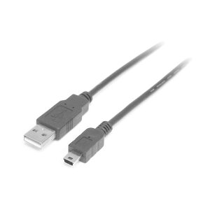 StarTech USB 2.0�P�[�u��/2m/Type�]A - Mini-B/480Mbps/�I�X-�I�X/�u���b�N/�^�C�vA - �~�jB USB2HABM2M